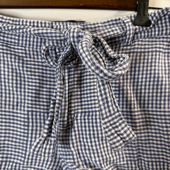 Banana Republic Women’s Gingham Linen Blend Shorts Size 4 - Picture 7 of 7